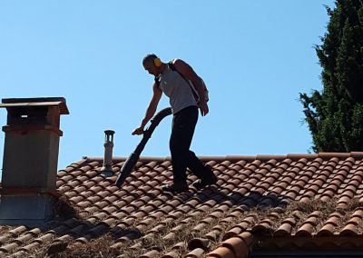 Nettoyage après travaux - Elagueur du sud - entreprise spécialisée en élagage à Montpellier